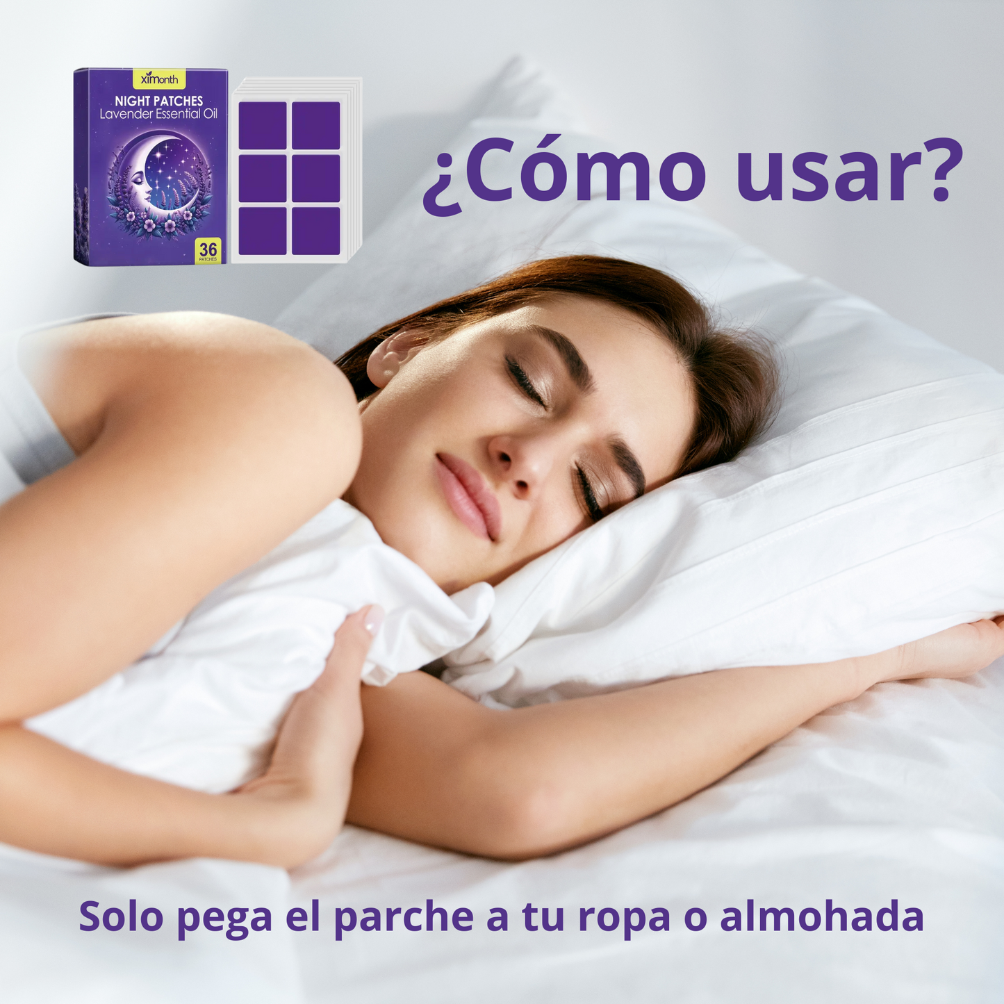 Parche Nocturno Lavanda
