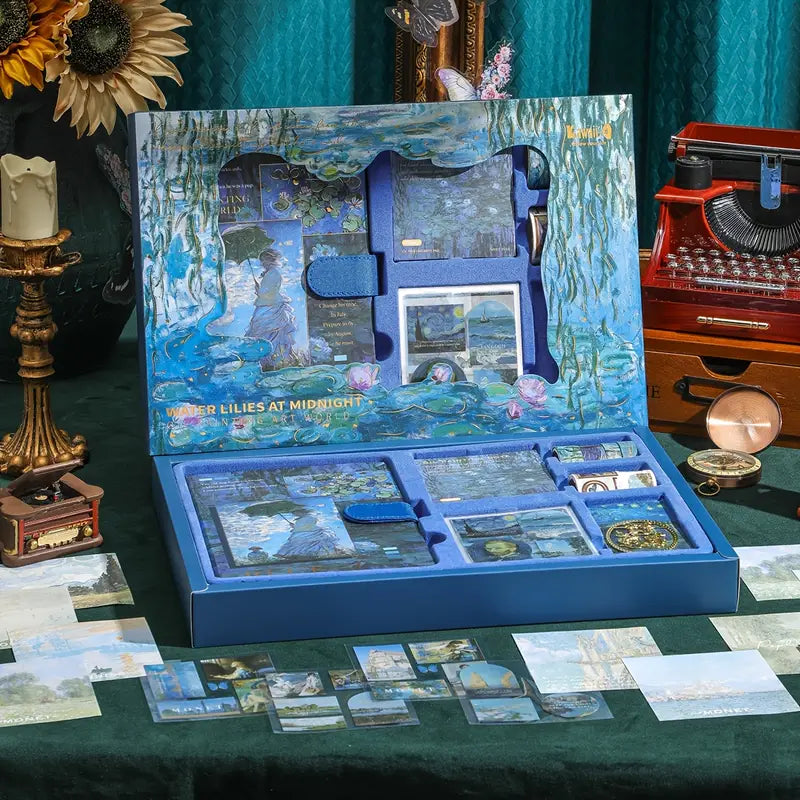 Kit de Diario con Pintura al Óleo