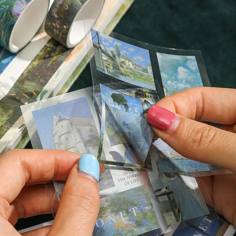 Kit de Diario con Pintura al Óleo