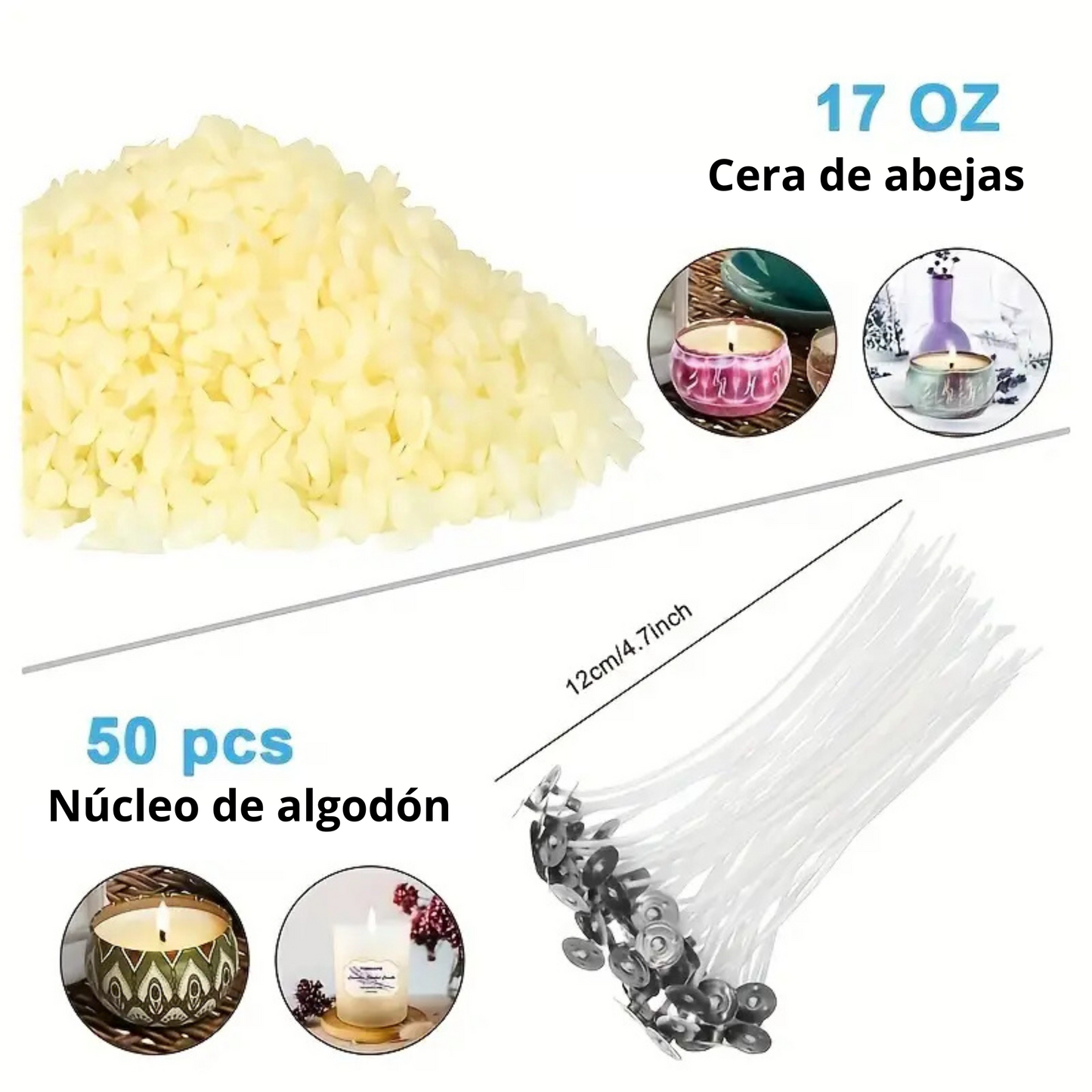 Kit de Inicio Velas Aromáticas