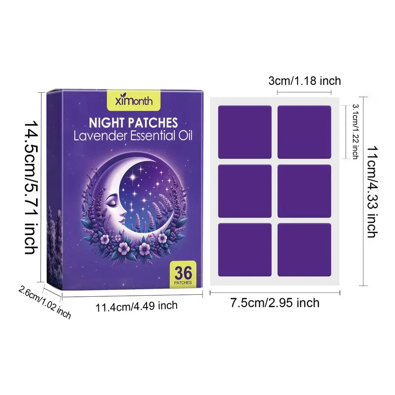 Parche Nocturno Lavanda