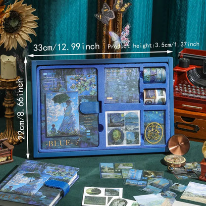 Kit de Diario con Pintura al Óleo