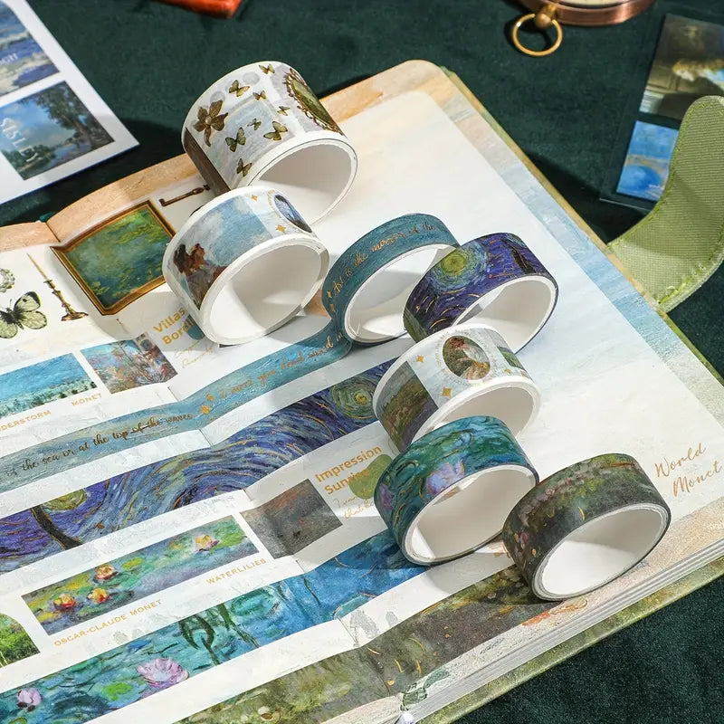 Kit de Diario con Pintura al Óleo