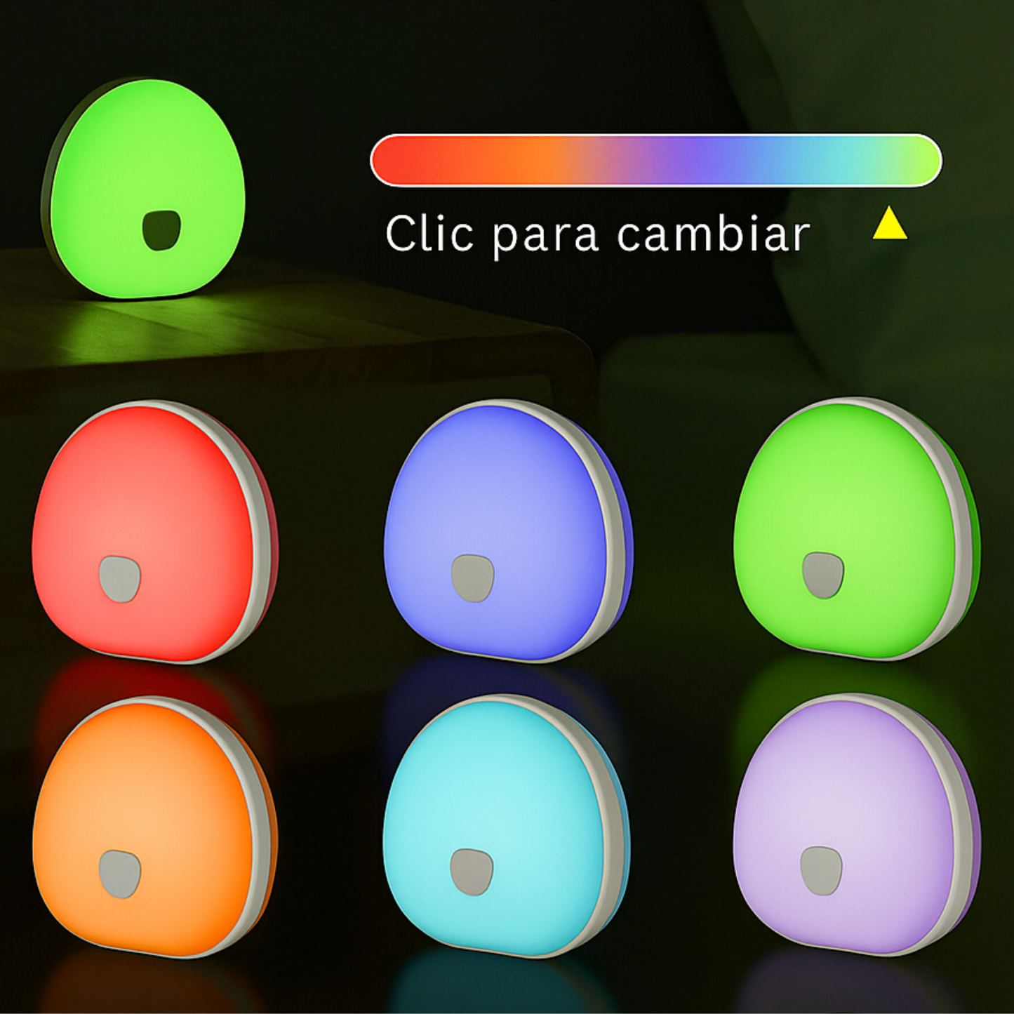 Luz Nocturna con Sonidos Relajantes